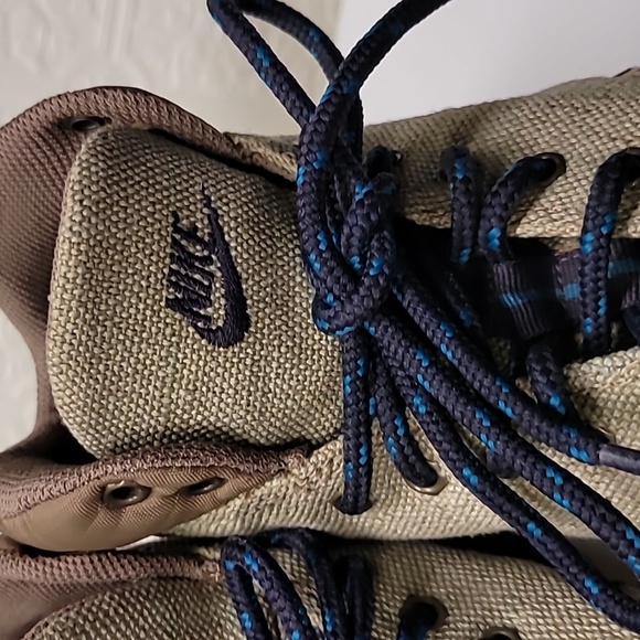 Nike ACG Rare Vintage90's Suede LaceUpHiking BootsOutdoor grape 7.5 sz like new! - Picture 4 of 11